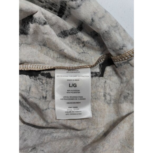 Habit Mens Bear Cave Camo Tee Short Sleeve Stone Cold Graphic - Picture 4 of 5